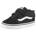 Sneaker VANS "Ward Mid V" Gr. 26,5, schwarz-weiß (schwarz, weiß) Schuhe Klettschuh Sneaker low