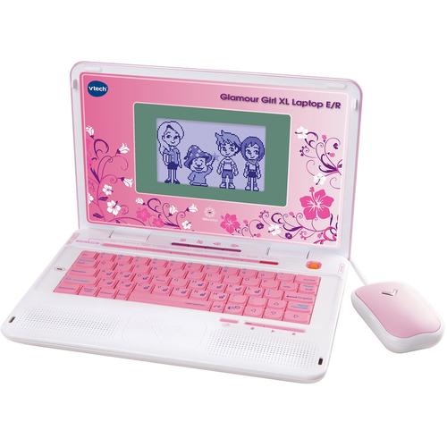 „Kindercomputer VTECH „“School & Go, Power XL E/R““ rosa Kinder Kinder-Computer“