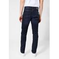 Slim-fit-Jeans STREET ONE MEN Gr. 30, Länge 34, blau (indigo blue stone wash) Herren Jeans 5-Pocket-Jeans
