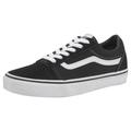 Sneaker VANS "Ward" Gr. 31, schwarz-weiß (schwarz, weiß) Schuhe Skaterschuh Schnürschuh Sneaker low