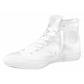 Sneaker CONVERSE "CHUCK TAYLOR ALL STAR HI Unisex Mono" Gr. 41, weiß (white, monochrome) Schuhe Bekleidung