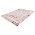 Teppich CALO-DELUXE "Miran 625" Teppiche Gr. B/L: 200 cm x 300 cm, 12 mm, 1 St., rosa (lachs, grau) Esszimmerteppiche