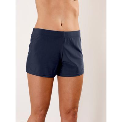 Badeshorts, Damen, Gr. 42, Normalgrößen, blau (marine), Polyamid, Elasthan, Badehosen Image