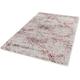Teppich ASTRA "Noa 202" Teppiche Gr. B/L: 80 cm x 150 cm, 9 mm, 1 St., rot (rot, creme) Esszimmerteppiche