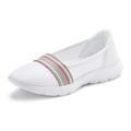 Slipper LASCANA Gr. 37, rosa (weiß, rosé) Damen Schuhe Slip-on-Sneaker Slipper Sneaker