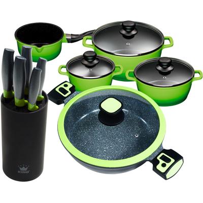 Topf-Set KING, grün, Töpfe, Induktion Image