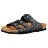 Pantolette LICO "Pantolette Bioline Lady Soft", Gr. 40, schwarz, Synthetik, Schuhe
