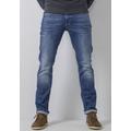 Regular-fit-Jeans PETROL INDUSTRIES "RUSSEL" Gr. 34, Länge 32, blau (vintage blue) Herren Jeans Regular Fit