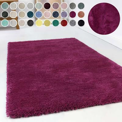 Hochflor-Teppich ESPRIT "Relaxx ESP-4150" Gr. 6, lila (pink, violett), B:200cm H:25mm L:290cm, Kunstfaser, Teppiche, Wohnzimmer, sehr große Farbauswahl, weicher dichter Hochflor Image