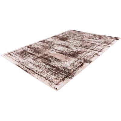 Teppich MY HOME "Leonie" Gr. 3, grau (taupe, braun), B:120cm H:6mm L:170cm, Kunstfaser, Teppiche, Vintage, Wohnzimmer Image