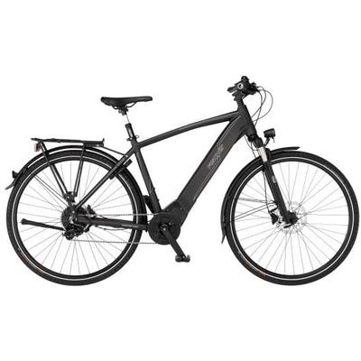 E-Bike FISCHER FAHRRAD "VIATOR 6.0i Herren 504" E-Bikes Gr. 55 cm, 28 Zoll (71,12 cm), silberfarben (graphit metallic matt) E-Bikes