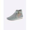 Stiefelette GEMINI, Damen, Gr. 38, blau (taubenblau), Glattleder, sportlich, Schuhe