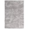 Hochflor-Teppich MY HOME "Boldo" Gr. 5, grau (hellgrau), B:200cm H:50mm L:200cm, Kunstfaser, Teppiche, besonders weich durch Microfaser, Shaggy Teppich
