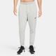 Trainingshose NIKE "DRI-FIT MEN'S TAPERED TRAINING PANTS" Gr. L, N-Gr, grau (hellgrau) Herren Hosen Trainingshosen