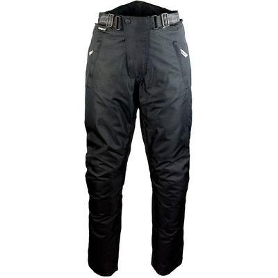 Motorradhose ROLEFF "Racewear RO 451" Gr. XS, schwarz (schwarz, ro 451), Hosen, XS, N-Gr, Obermaterial: 100% Polyester. Innenfutter: 100% Polyester, wind- und wasserdicht, atmungsaktiv, 2 Taschen