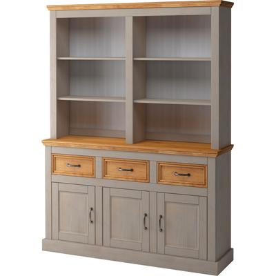 Buffet HOME AFFAIRE "Selma", grau (grau, gebeitz), Schränke, Breite 145 cm Image
