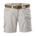 Shorts G.I.G.A. DX BY KILLTEC "Hira" Gr. 36, Normalgrößen, beige (naturweiß) Damen Hosen Kurze