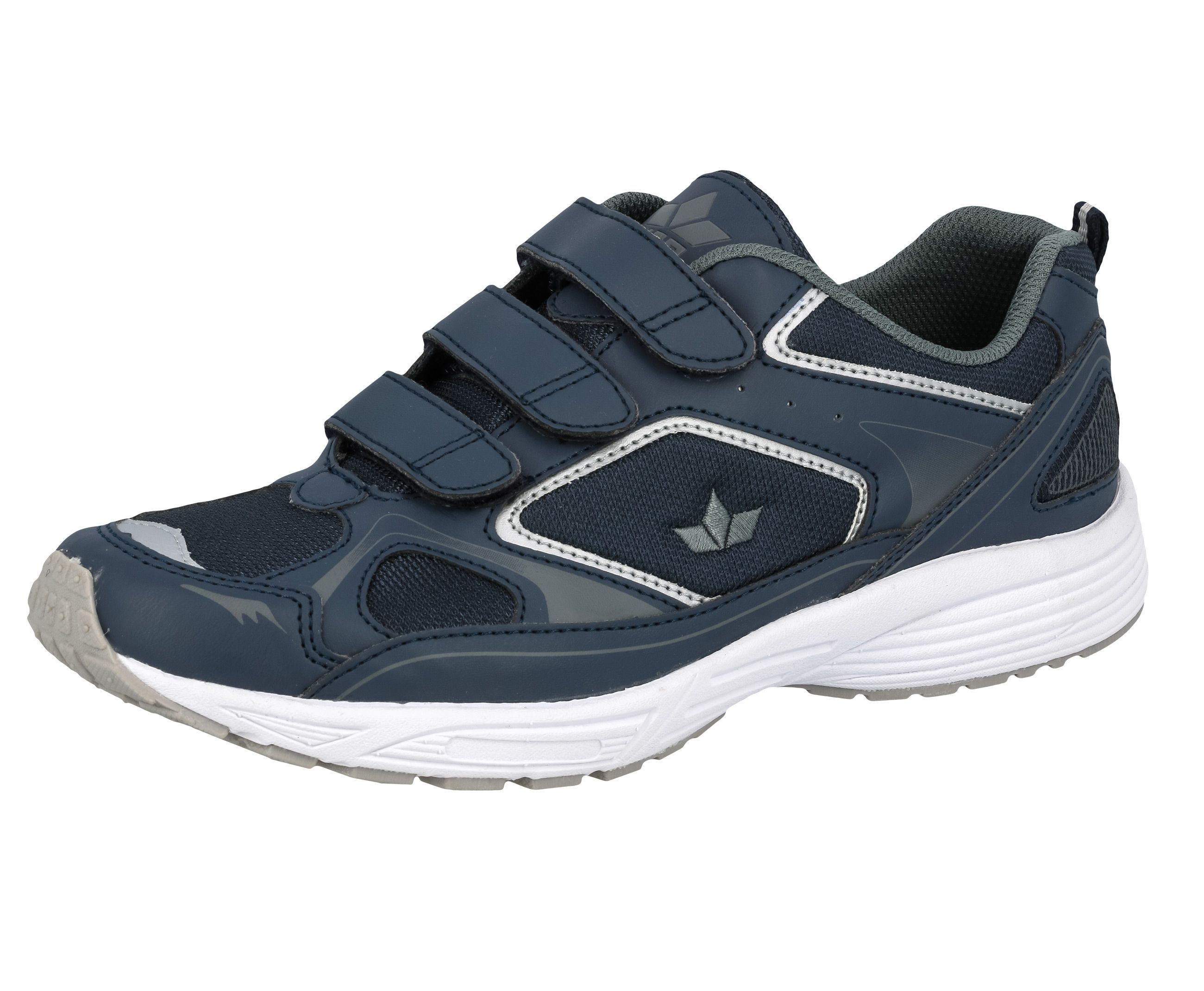 Laufschuh LICO "Joggingschuh Silas V", Herren, Gr. 45, blau, Synthetik, Schuhe Laufschuh