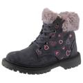 Schnürboots LICO "Asha" Gr. 28, blau (marine) Kinder Schuhe Stiefel Boots