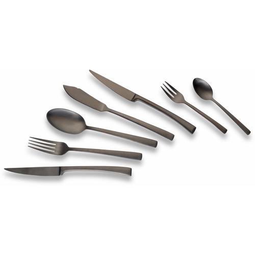 „Besteck-Set ECHTWERK „“Avelino““ Essbesteck-Sets Gr. 42 tlg., schwarz Besteckgarnituren Tafelbesteck, Edelstahl 1810, hochwertige Geschenkkassette, 42-tlg“