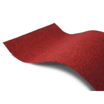 Kunstrasen "GREEN, Made in Netherlands", rot, B:133cm H:7,5mm L:950cm, Polypropylen (PP), PRIMAFLOR-IDEEN IN TEXTIL, Teppiche, Rasenteppich, rot, mit Noppen, witterungsbeständig & wasserfest Image