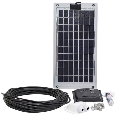 Solarmodul SUNSET "Laminat-Set 10 Watt", schwarz (baumarkt), Solarmodule, für Boote und Yachten