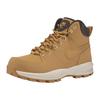 Schnürboots NIKE SPORTSWEAR "Manoa Leather", Gr. 41, gelb (haystack, haystack, velvet, braun), Leder, sportlich, Schuhe