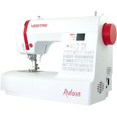 VERITAS Nähmaschine "Rubina", rot (weiß, rot), B:37cm H:28cm T:18cm, Nähmaschinen Image