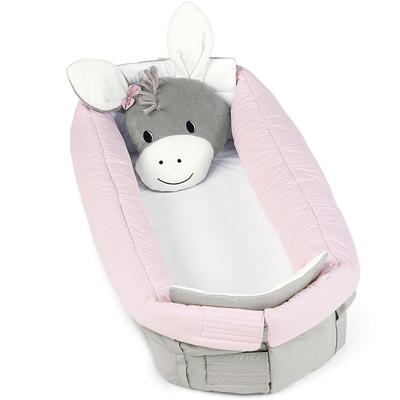 Kuschelnest STERNTALER "Emmi Girl" Bettnestchen rosa Baby Bettnestchen