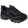 Sneaker SKECHERS "D´Lites - Biggest Fan", Damen, Gr. 36, grau (anthrazit), Leder, Textil, Synthetik, sportlich, Schuhe, Freizeitschuh, Halbschuh, Schnürschuh im trendigen Chunky-Style