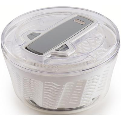 Salatschleuder ZYLISS "Swift Dry", weiß, B:26cm H:15cm T:26cm Ø:26cm, Kunststoff, Salatschleudern, Aquavent Technologie, entfernt 25% mehr Wasser Image