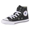 Sneaker CONVERSE "CHUCK TAYLOR ALL STAR 1V EASY-ON Hi", Gr. 31, schwarz, Textil, sportlich, Schuhe Canvassneaker Sneaker high Sneakerboots Skaterschuh, mit Klettverschluss für Kinder