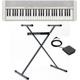 Home Keyboard CASIO "Piano-Keyboard-Set CT-S1WESET" Tasteninstrumente weiß Ab 6-8 Jahren ideal für Piano-Einsteiger und Klanggourmets;