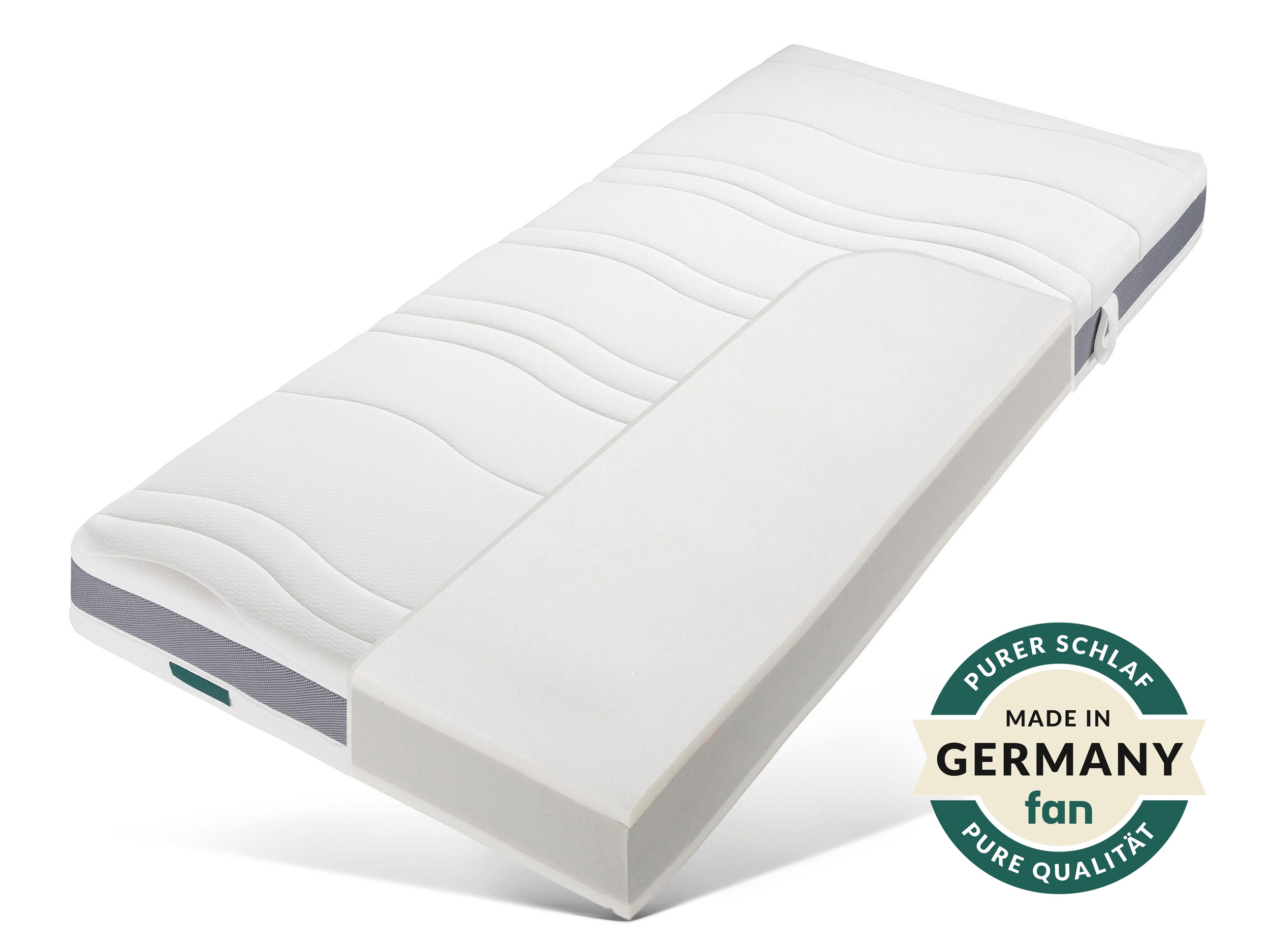 Taschenfederkernmatratze FAN "ProVita First Class T- BESTSELLER-Matratze, Top-Preis/Leistung" Gr. 2, weiß, B:80cm H:24cm L:200cm, Bezug: 58% Polyester, 42% Viskose. Steppfüllung: 100% Polyester, Matratzen, Über 1600 5-Sterne-Bewertungen, Matratze in...