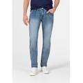 Slim-fit-Jeans TIMEZONE "Slim EduardoTZ" Gr. 30, Länge 34, blau Herren Jeans Slim Fit