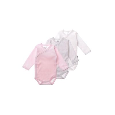 Body LILIPUT, Baby, Gr. 44, EURO-Größen, bunt (mehrfarbig), 100% Baumwolle, mehrfarbig, kurz, Langarm, Bodies, mit praktischen Druckknöpfen