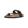 Zehentrenner CRUZ "HARDINBURG", Damen, Gr. 37, schwarz, Synthetik, feminin, Schuhe, mit Kork- und Naturkautschuksohle
