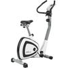 Heimtrainer "HT 400 (mit/ohne Unterlegmatte)" Gr. 2, grau (weiß, grau), MOTIVE FITNESS BY U.N.O., Fahrradtrainer, mit Unterlegmatte, Schwungmasse ca. 6 kg, 8 Widerstandsstufen, B:48cm H:126cm L:90cm