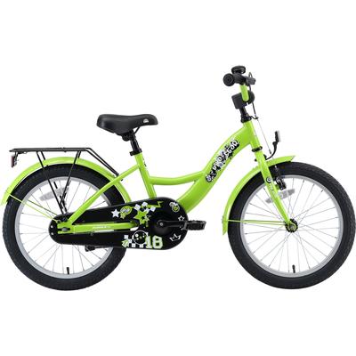 Kinderfahrrad BIKESTAR "Classic" Gr. 27, grün, Fahrräder, Kinder, 27cm, 18 Zoll (45,72cm)