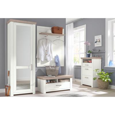 Garderoben-Set "york", beige (pino aurelio, eiche nelson), SET ONE BY MUSTERRING, Kastenmöbel-Sets, im Landhaus Stil Image
