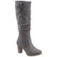 Stiefel CITY WALK Gr. 38, Normalschaft, grau Damen Schuhe High Heels