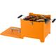 Holzkohlegrill TEPRO "Chill&Grill Cube" Grills Gr. B/H/T: 54 cm x 35 cm x 36 cm, orange Holzkohlegrills