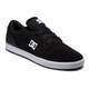 Sneaker DC SHOES "Crisis 2" Gr. 8,5(41), schwarz-weiß (schwarz, weiß) Schuhe Skaterschuh Sneaker low Schnürhalbschuhe