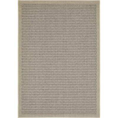 Teppich ANDIAMO "Savannah" Gr. 2, braun (hellbraun), B:80cm H:4mm L:150cm, Kunstfaser, Teppiche, Flachgewebe, In- und Outdoor geeignet, Wohnzimmer Image