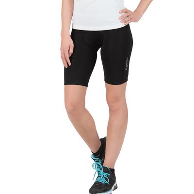 Funktionshose TRIGEMA "TRIGEMA Kurze Radlerhose", Damen, Gr. XXXL, US-Größen, schwarz, 85% Polyester (Bioactive), 15% Elastan, sportlich, Hosen Image