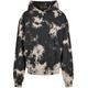 Sweatshirt URBAN CLASSICS "Urban Classics Herren Bleached Hoody" Gr. M, schwarz (black) Herren Sweatshirts