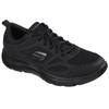 Sneaker SKECHERS "Summits-South Rim", Herren, Gr. 46, schwarz, Textil, Leder, sportlich, Schuhe, Freizeitschuh, Halbschuh, Schnürschuh im modernen Materialmix