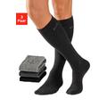 Kniestrümpfe H.I.S Gr. 39-42, grau (anthrazit, grau) Herren Socken Sportsocken