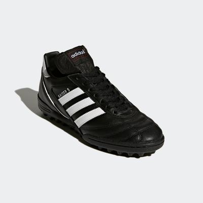 Fußballschuh ADIDAS PERFORMANCE "KAISER 5 TEAM" Gr. 42, schwarz-weiß (black / cloud white none) Schuhe