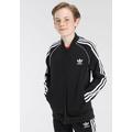 Trainingsjacke ADIDAS ORIGINALS "ADICOLOR SST ORIGINALS" Gr. 146, schwarz-weiß (black, white) Kinder Jacken Westen